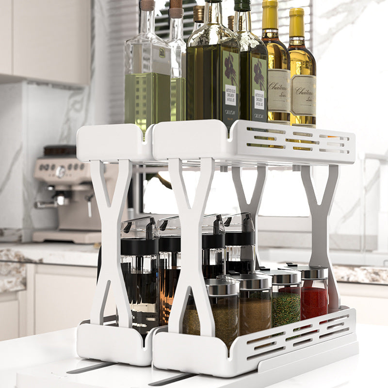 Pull-Out Rotating Spice Rack
