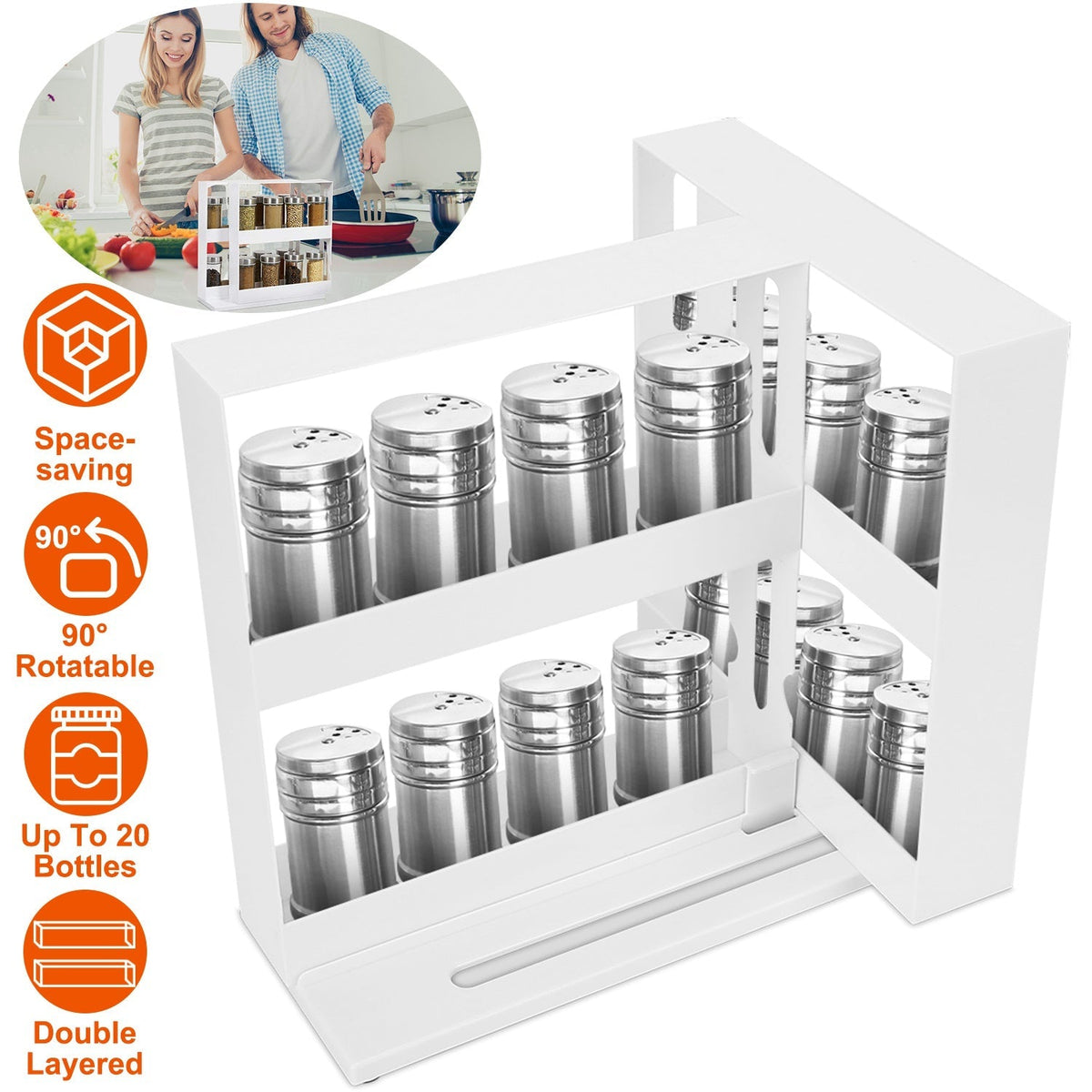 Swivel Cabinet Organizer