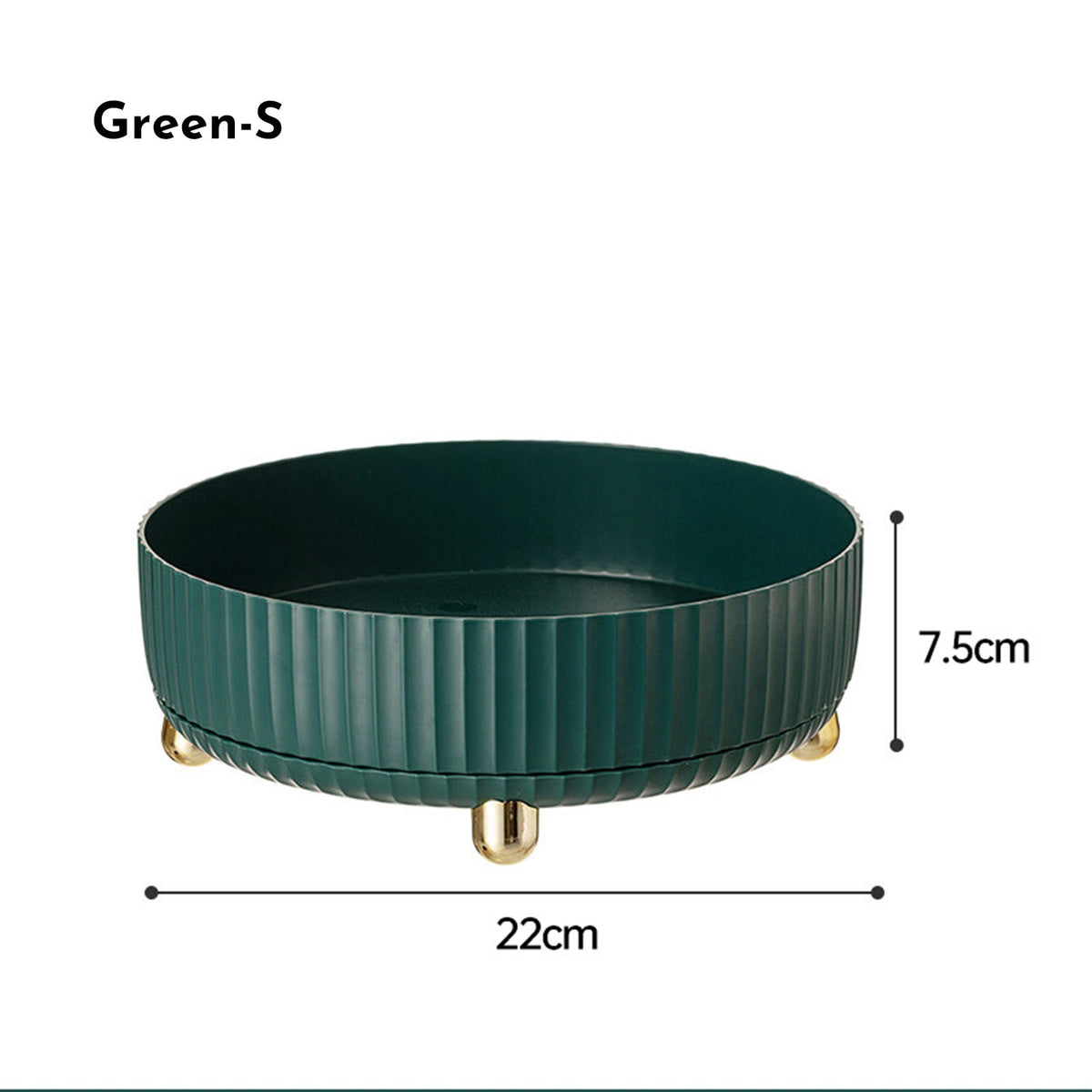 Rotating Perfume & Makeup Tray