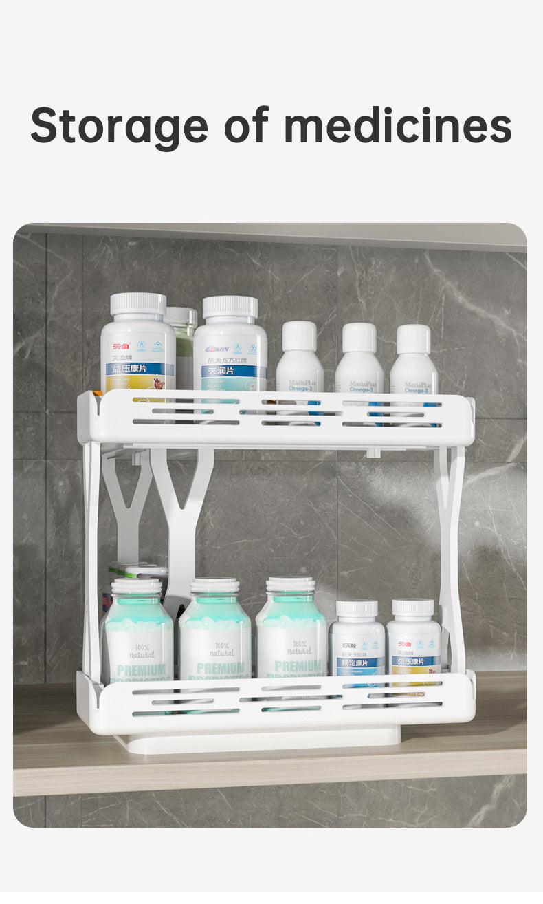 Pull-Out Rotating Spice Rack