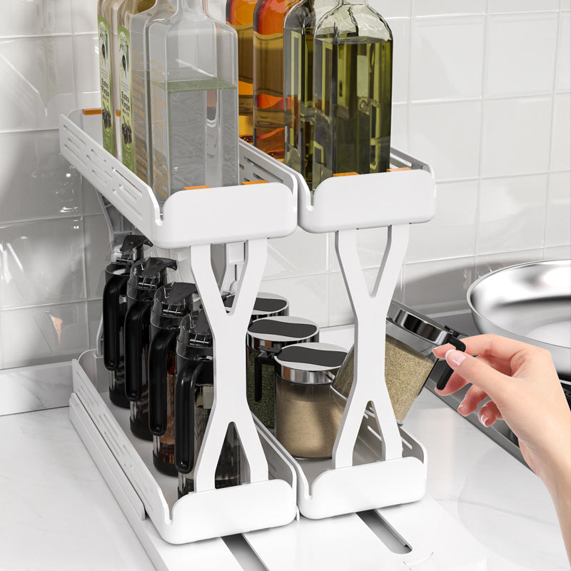 Pull-Out Rotating Spice Rack