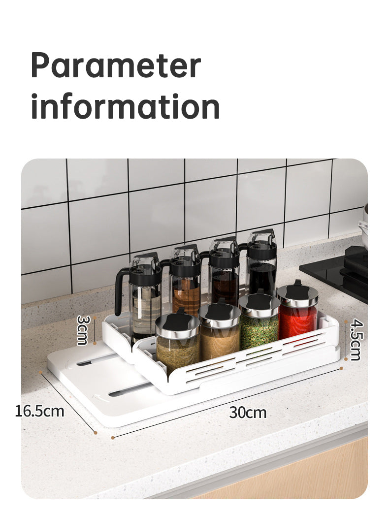 Pull-Out Rotating Spice Rack