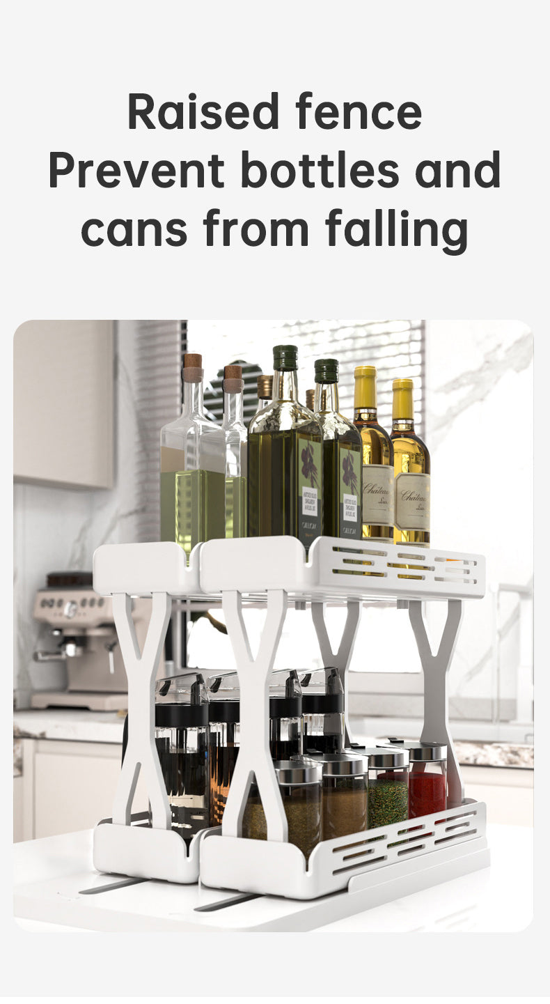 Pull-Out Rotating Spice Rack