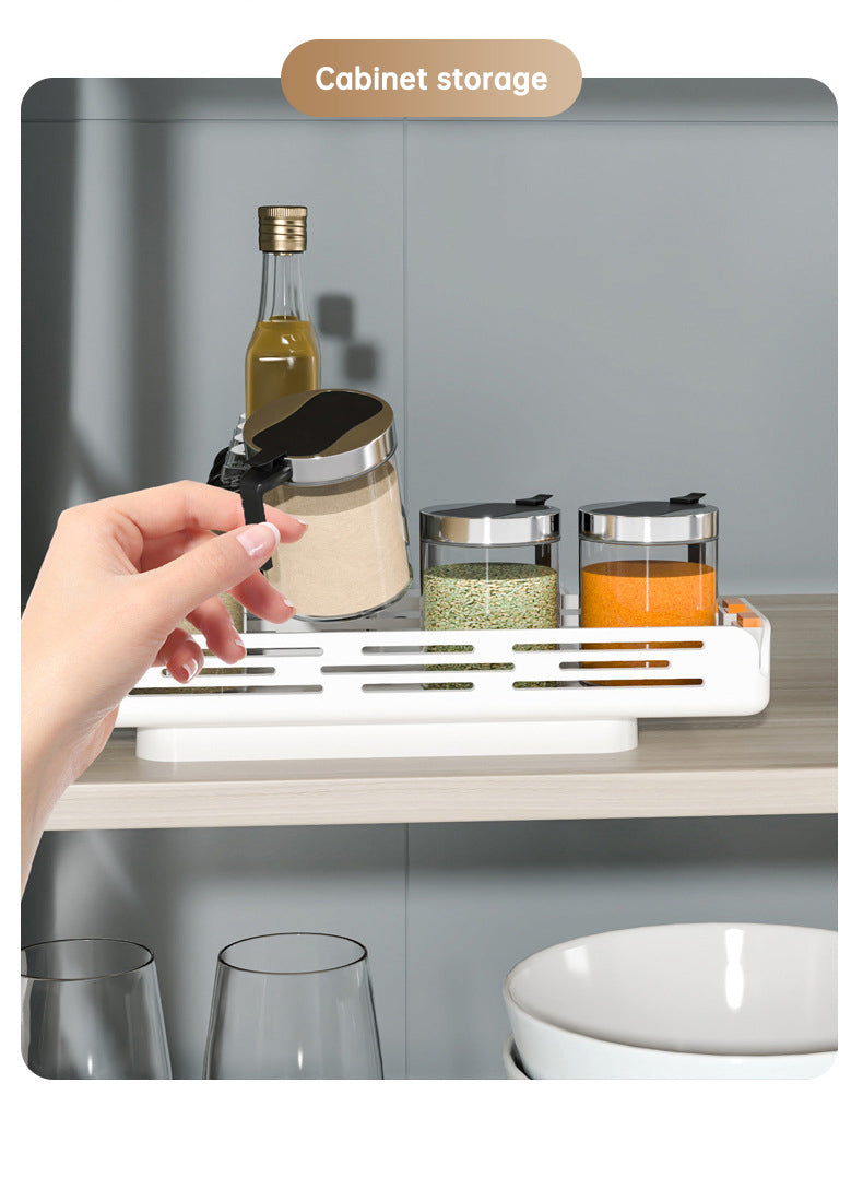Pull-Out Rotating Spice Rack