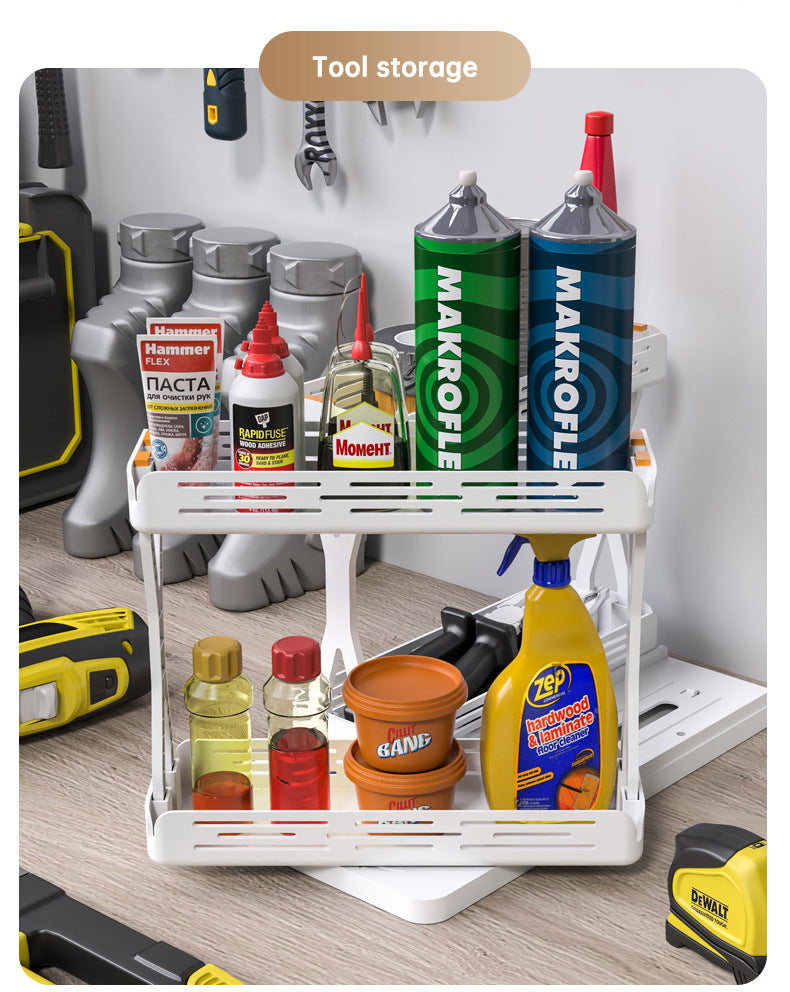 Pull-Out Rotating Spice Rack