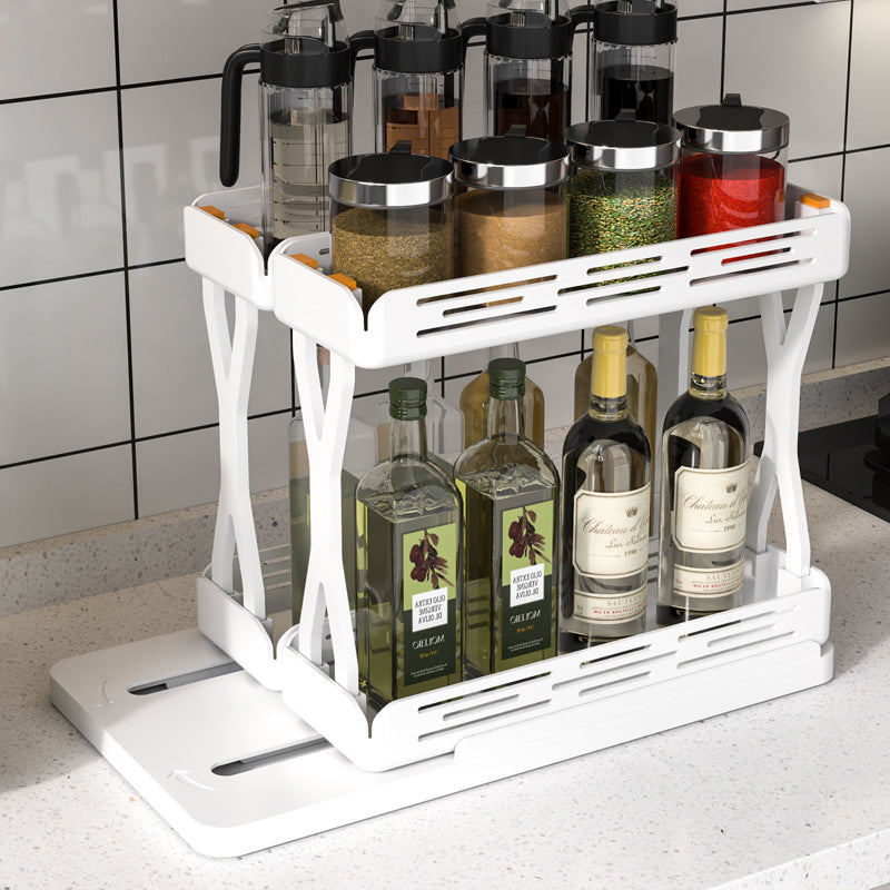 Pull-Out Rotating Spice Rack