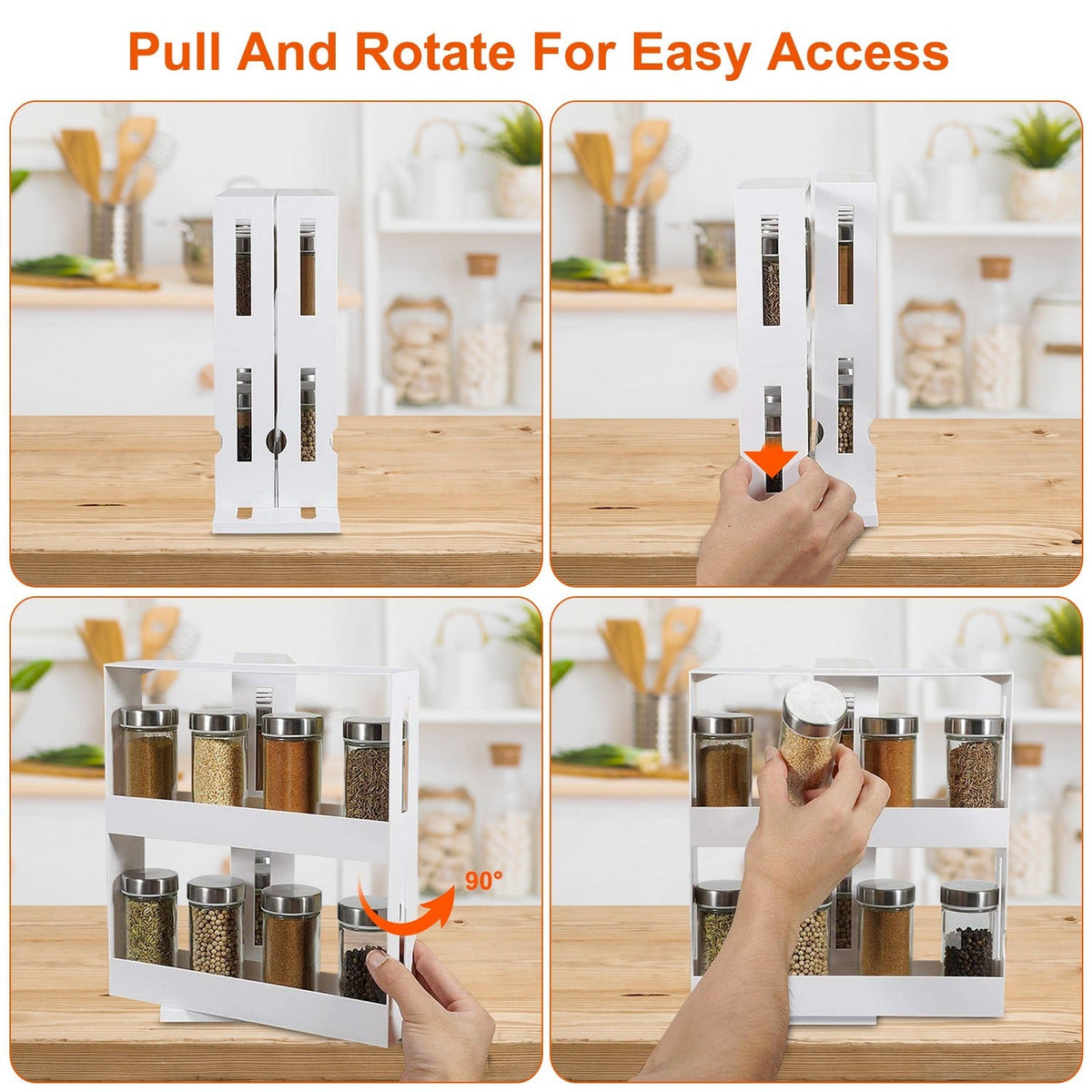 Swivel Cabinet Organizer