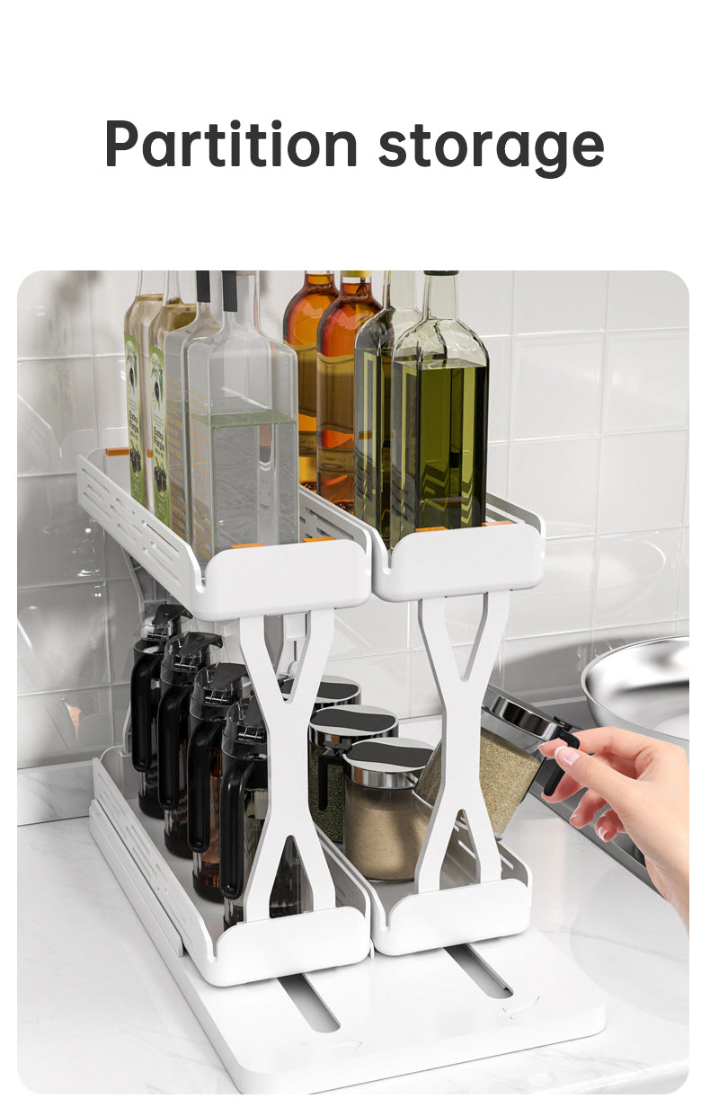 Pull-Out Rotating Spice Rack