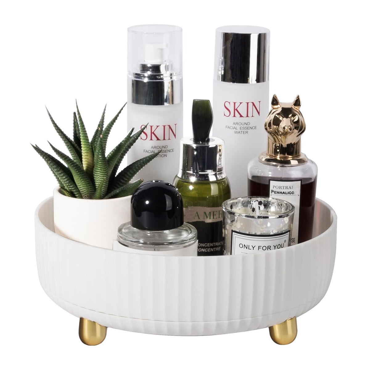 Rotating Perfume & Makeup Tray