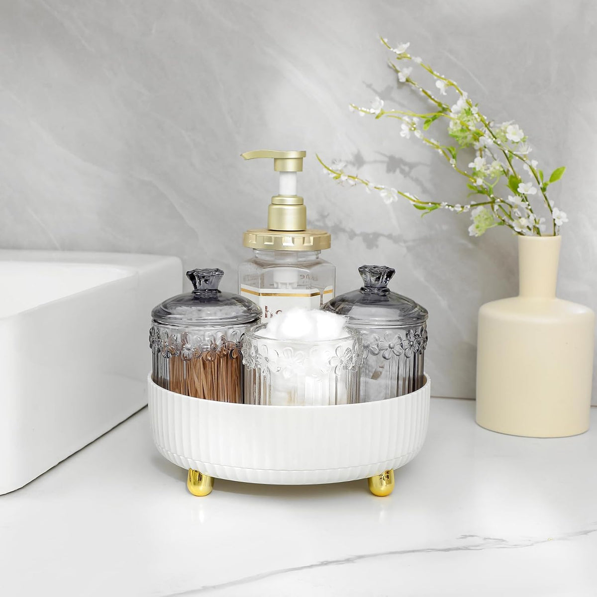 Rotating Perfume & Makeup Tray
