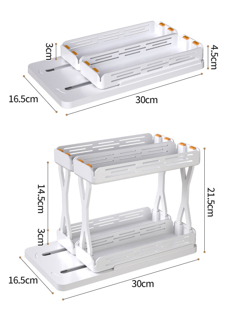 Pull-Out Rotating Spice Rack
