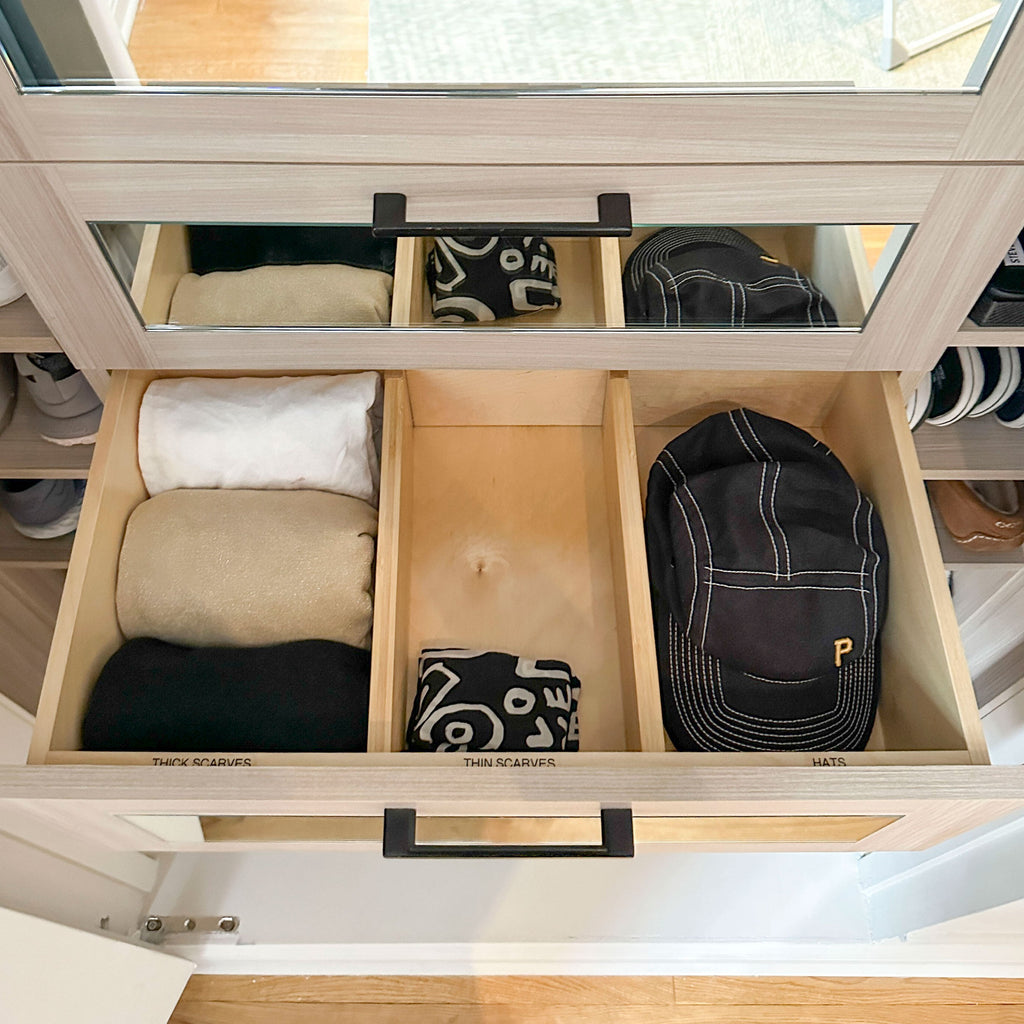 Bamboo Drawer Dividers