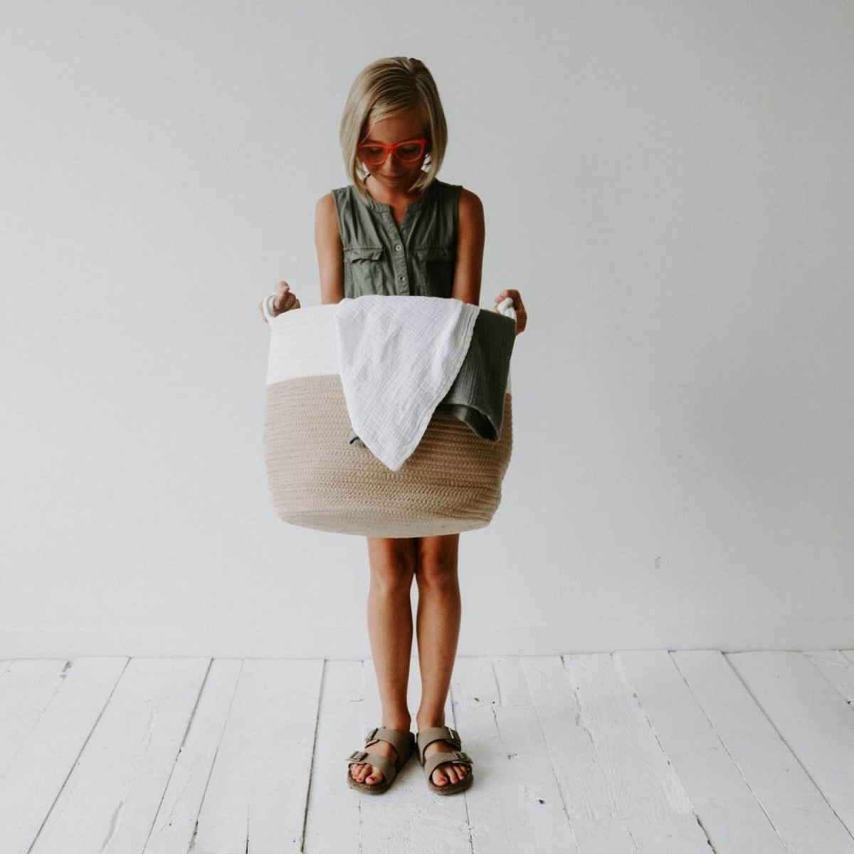 Cotton Rope Storage Basket