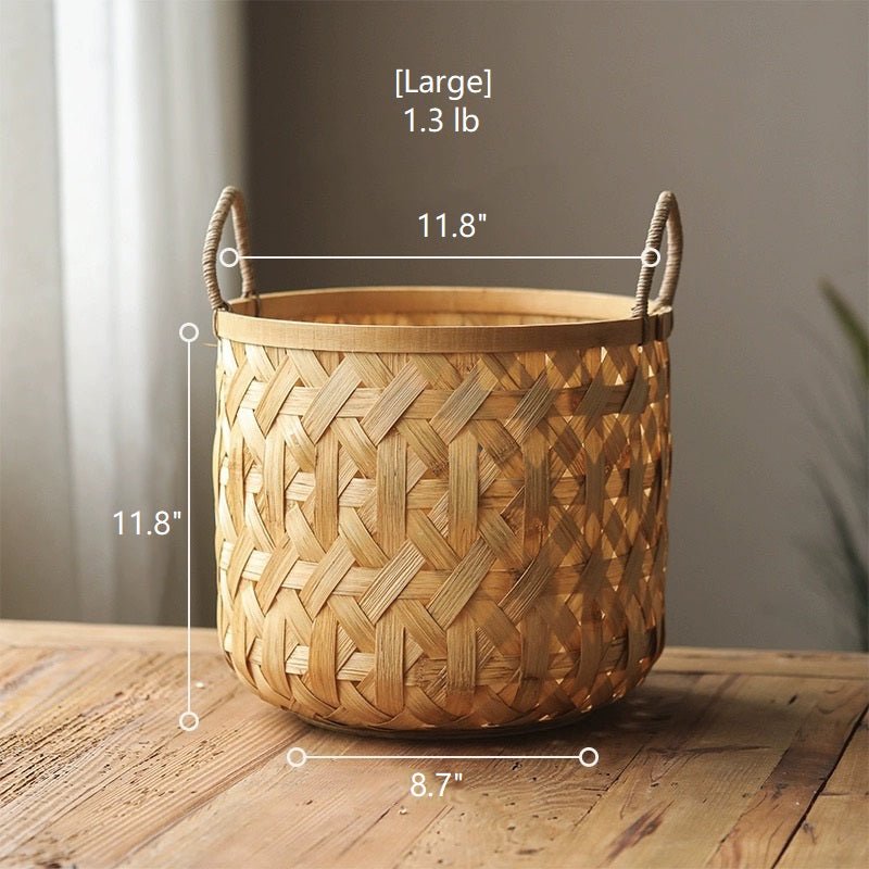 Bamboo Woven Basket