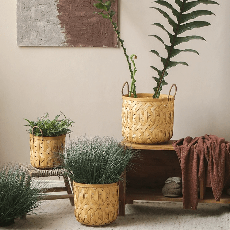 Bamboo Woven Basket