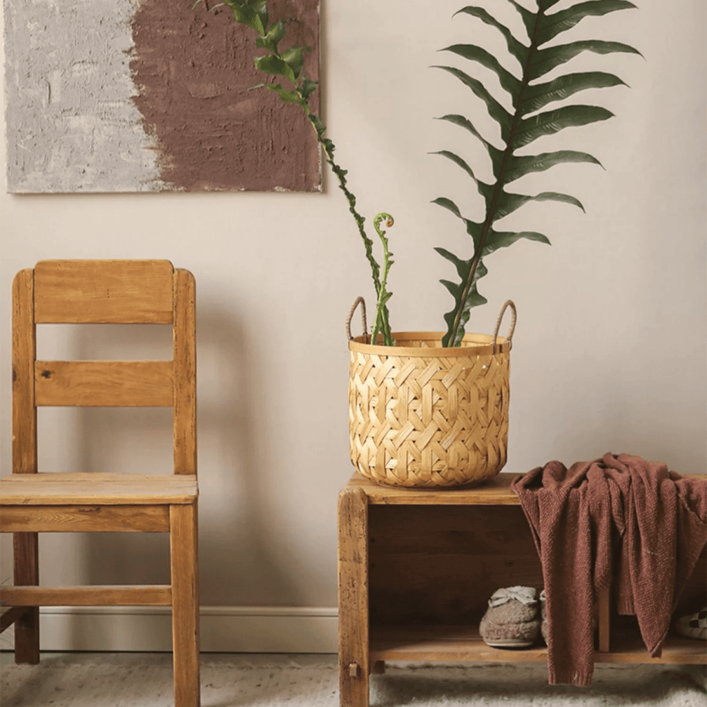Bamboo Woven Basket