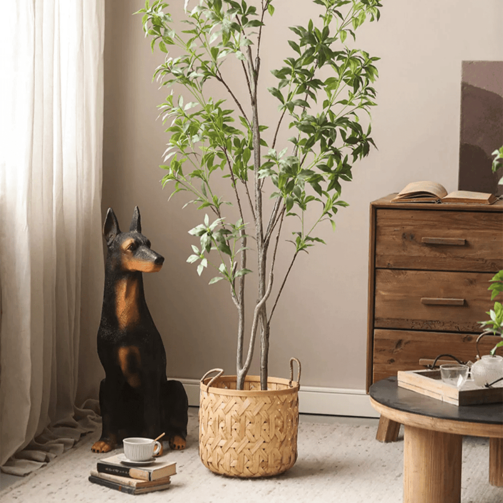 Bamboo Woven Basket