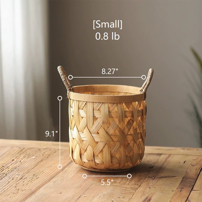 Bamboo Woven Basket