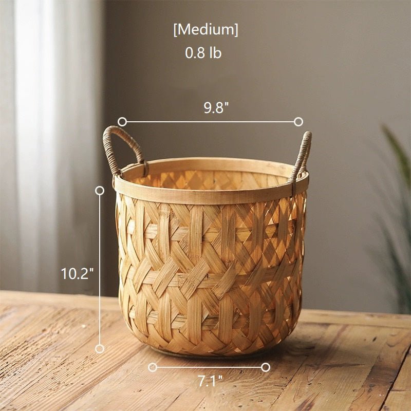 Bamboo Woven Basket