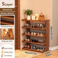 Bamboo Shoe Rack