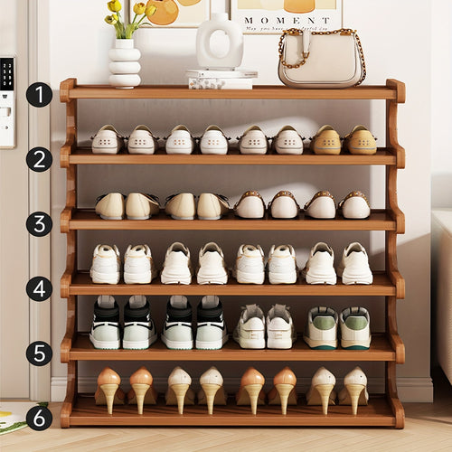 Bamboo Shoe Rack