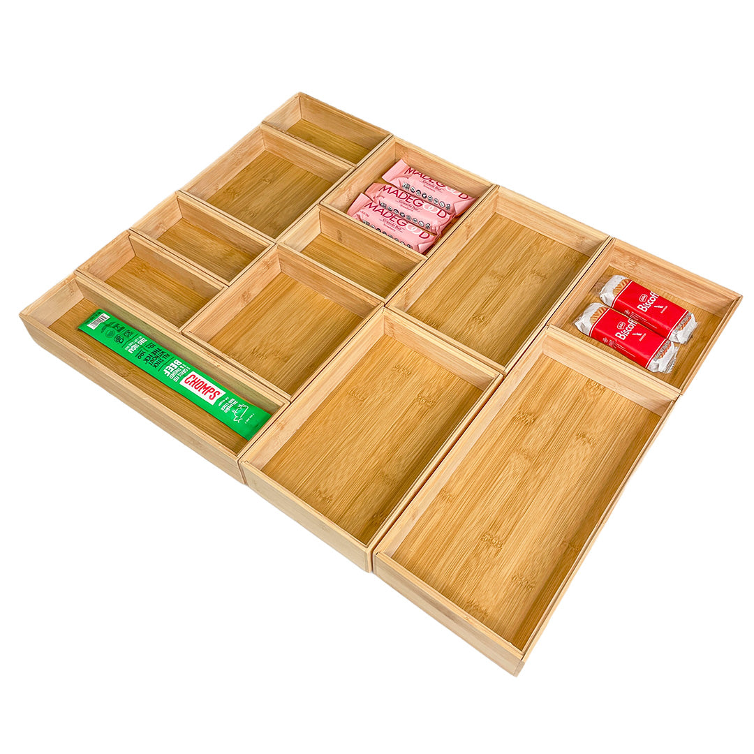 Bamboo Drawer Organizer
