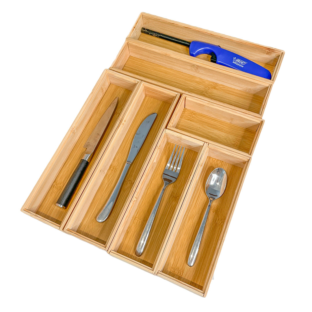 Bamboo Drawer Organizer