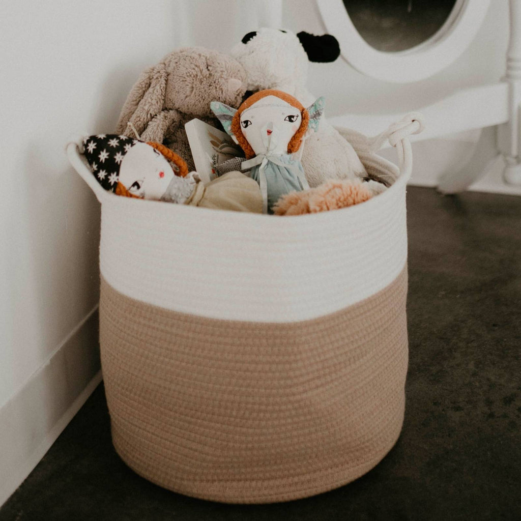 Cotton Rope Storage Basket
