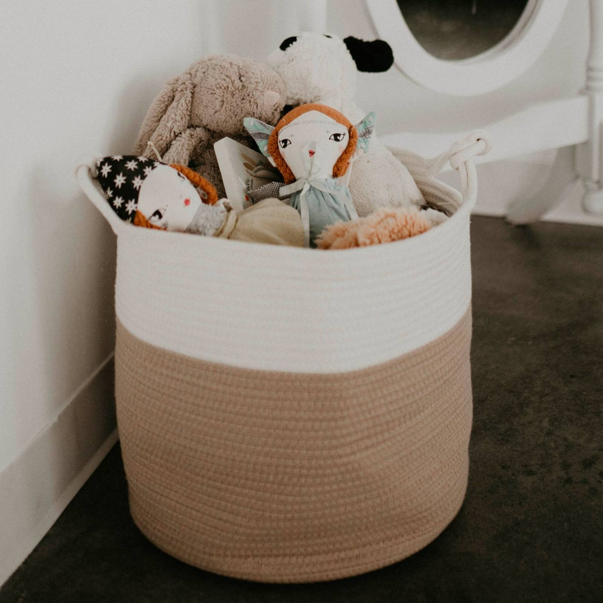 Cotton Rope Storage Basket