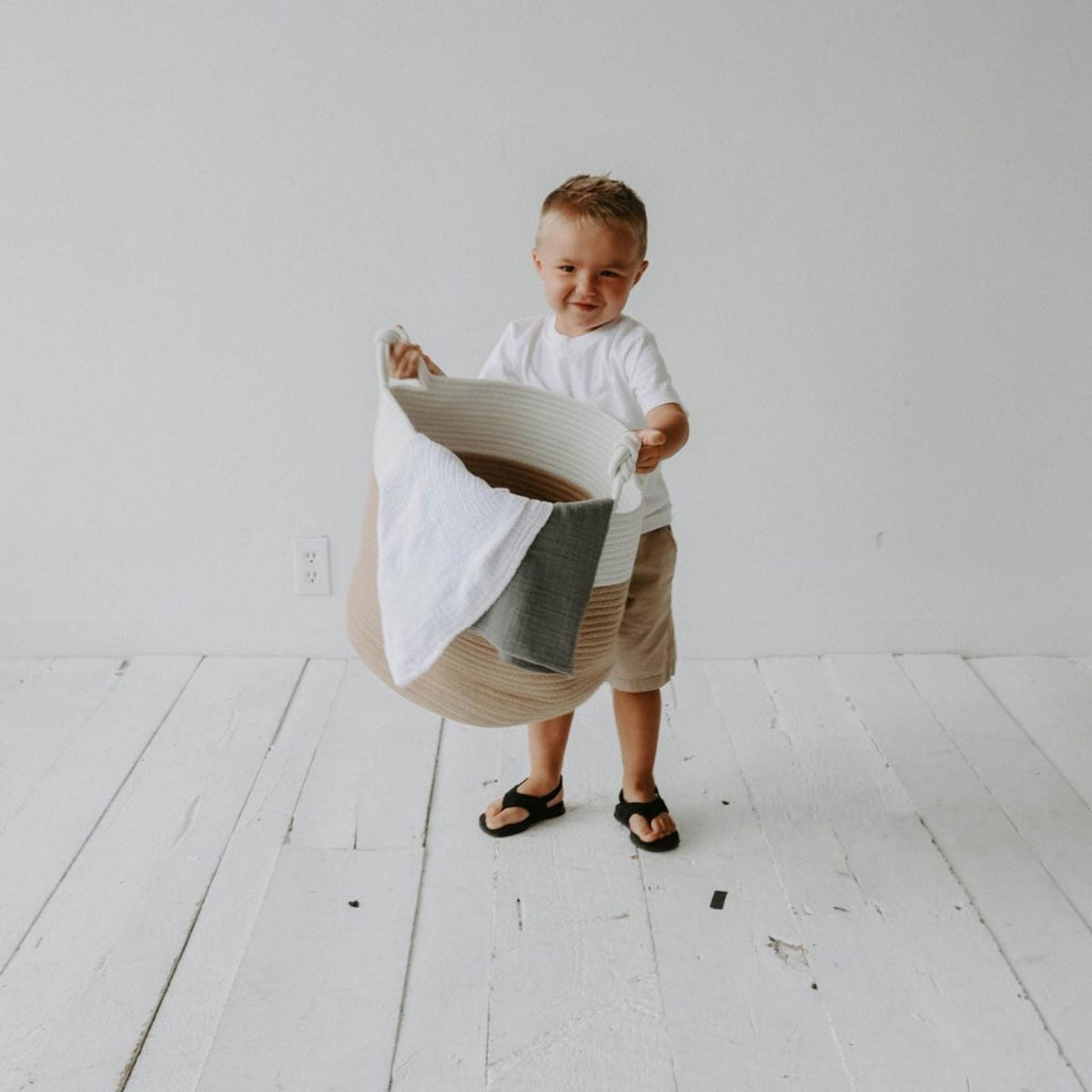 Cotton Rope Storage Basket