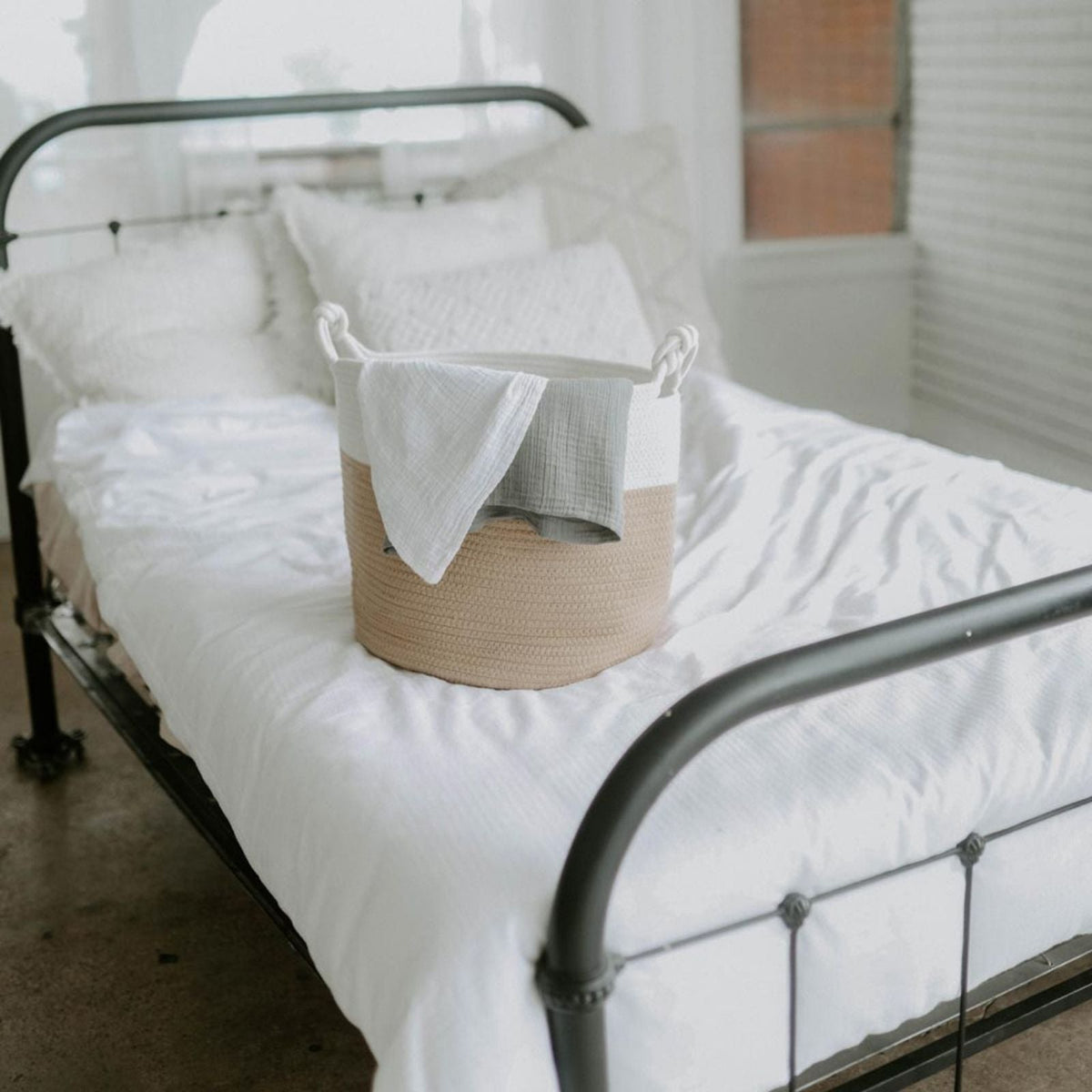 Cotton Rope Storage Basket