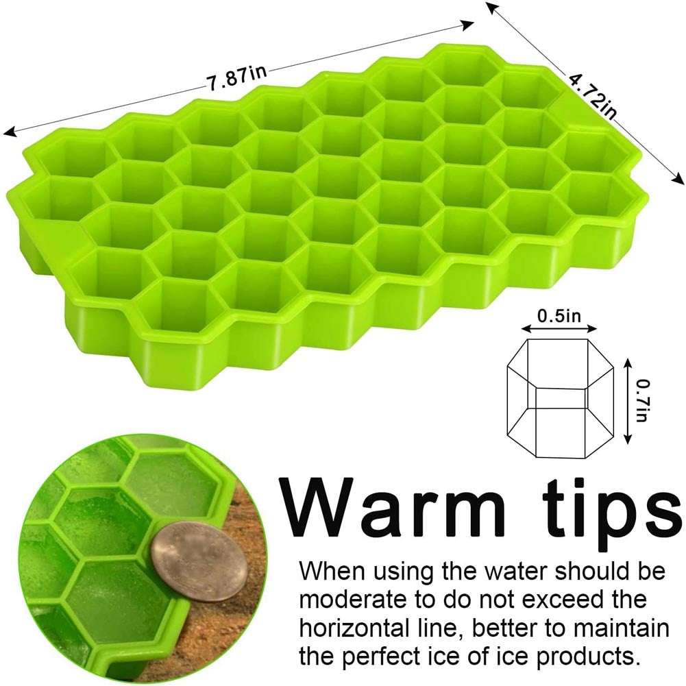 NestleNook Honeycomb Ice Cube Trays