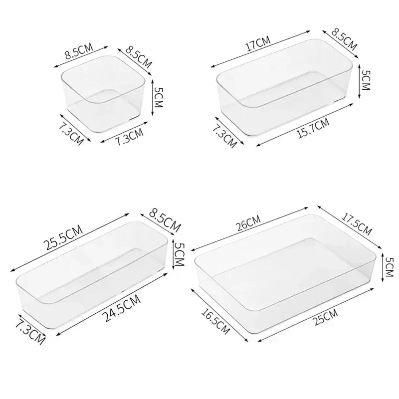 Clear Storage Bins
