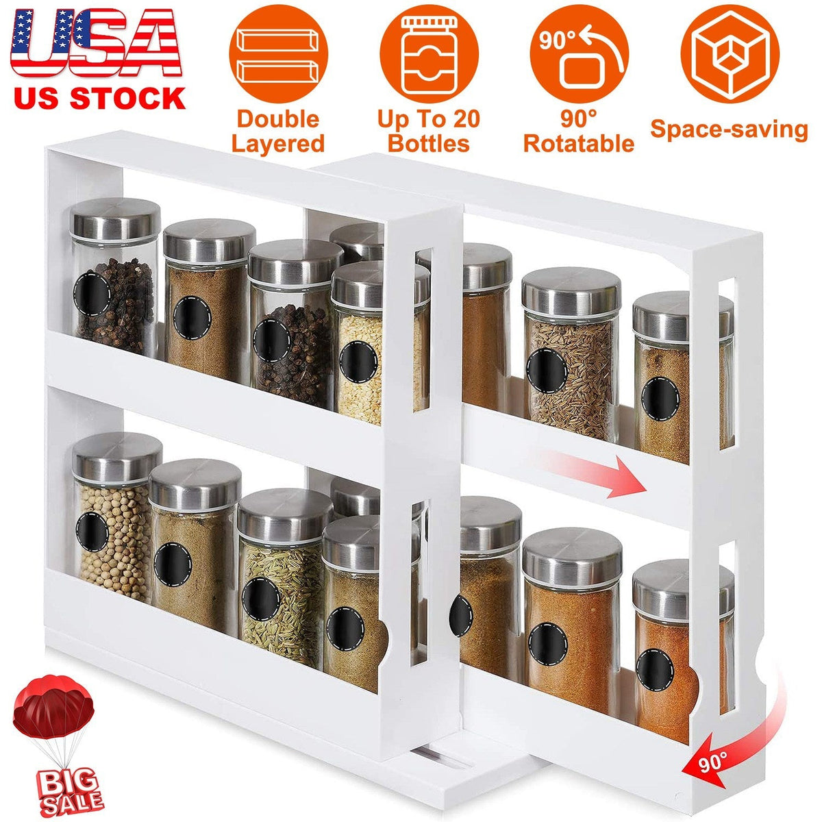 Swivel Cabinet Organizer