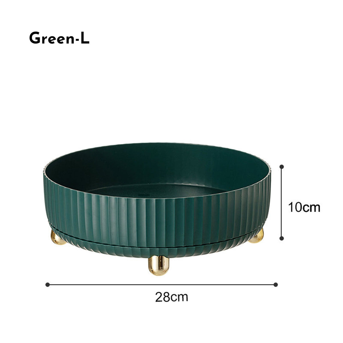 Rotating Perfume & Makeup Tray
