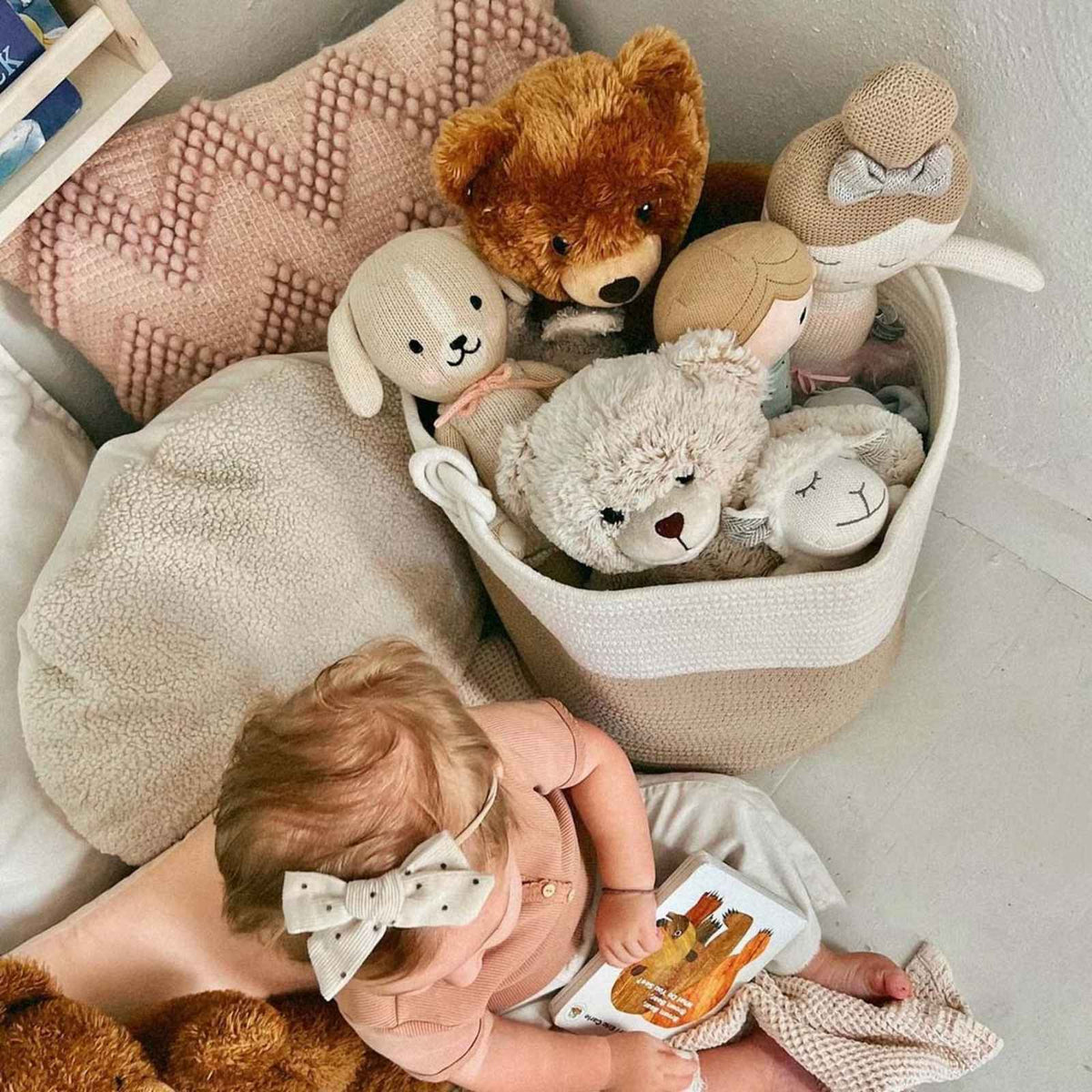 Cotton Rope Storage Basket