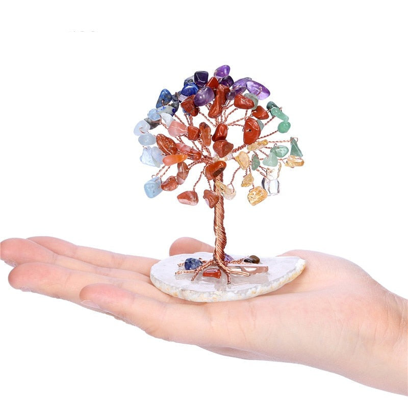 NestleNook Mini Crystal Money Tree