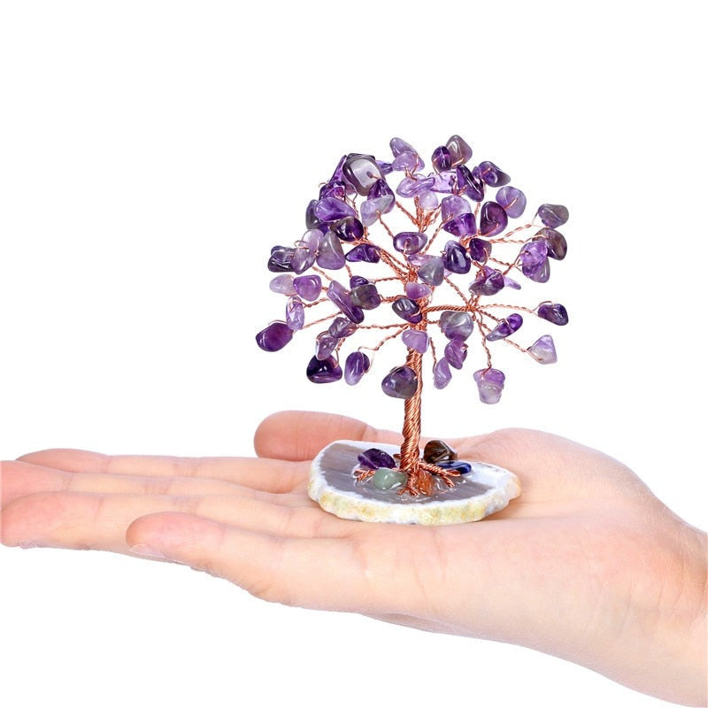 NestleNook Mini Crystal Money Tree