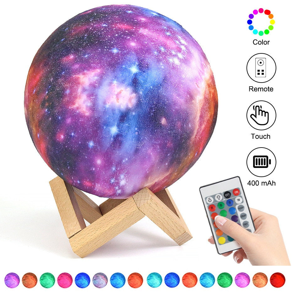 NestleNook 3D Magic Moon LED Light