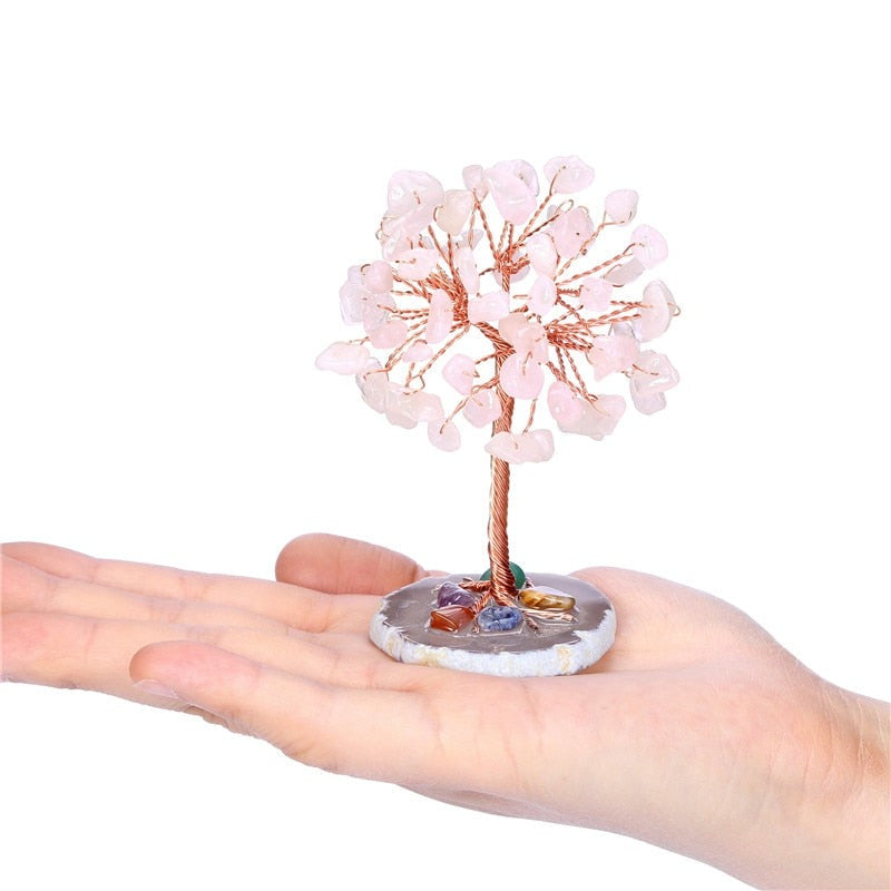 NestleNook Mini Crystal Money Tree