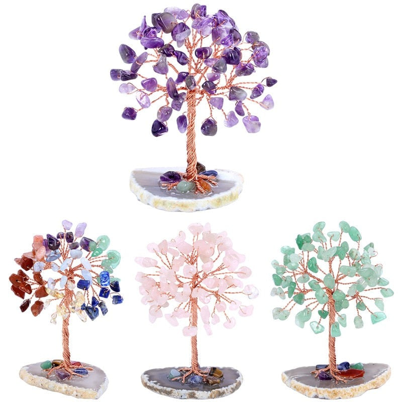 NestleNook Mini Crystal Money Tree