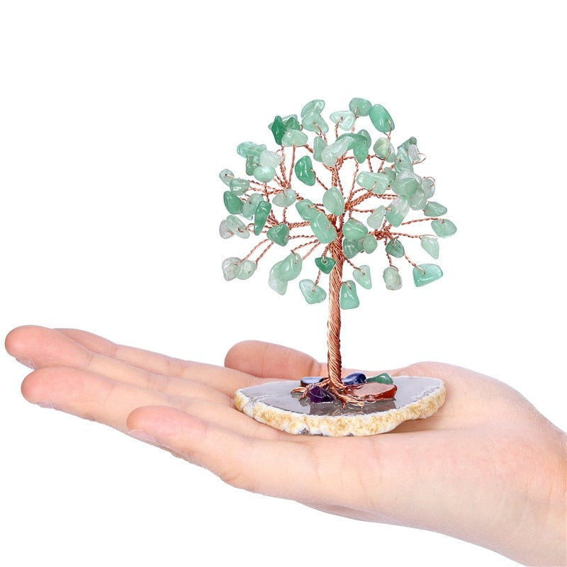 NestleNook Mini Crystal Money Tree