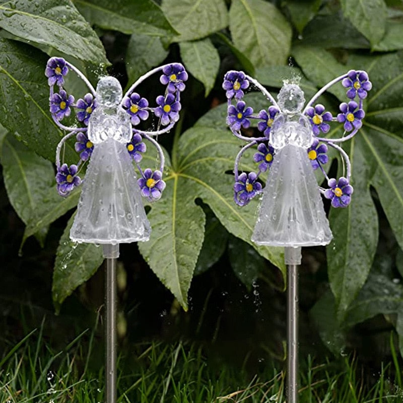 NestleNook Solar Angel Lights Outdoor