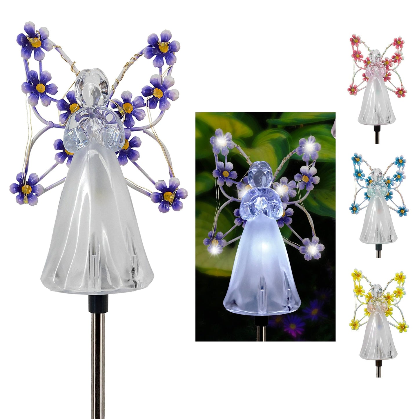 NestleNook Solar Angel Lights Outdoor