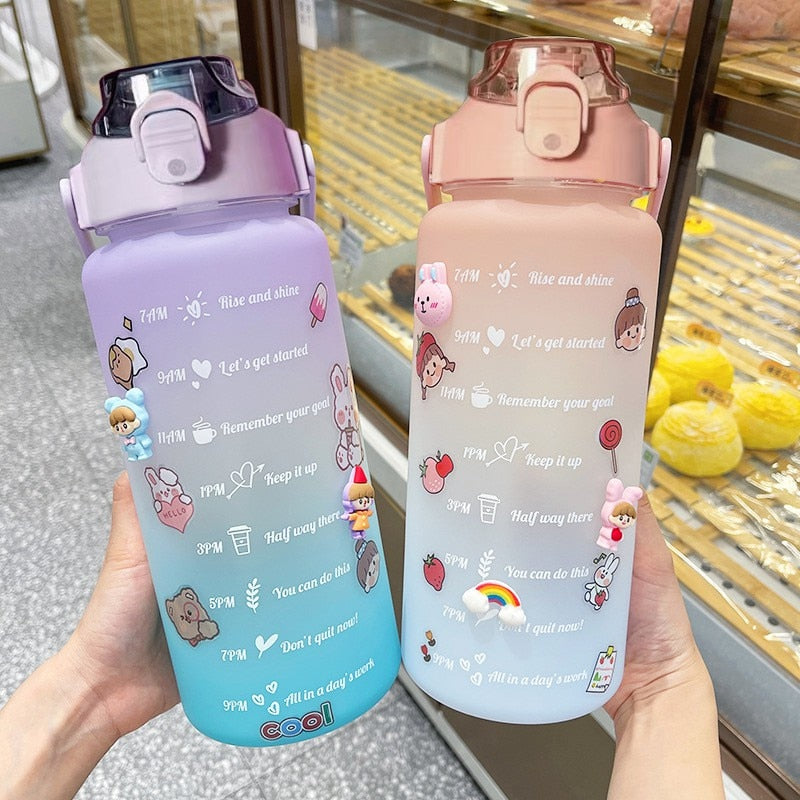 NestleNook Motivational Water Bottle